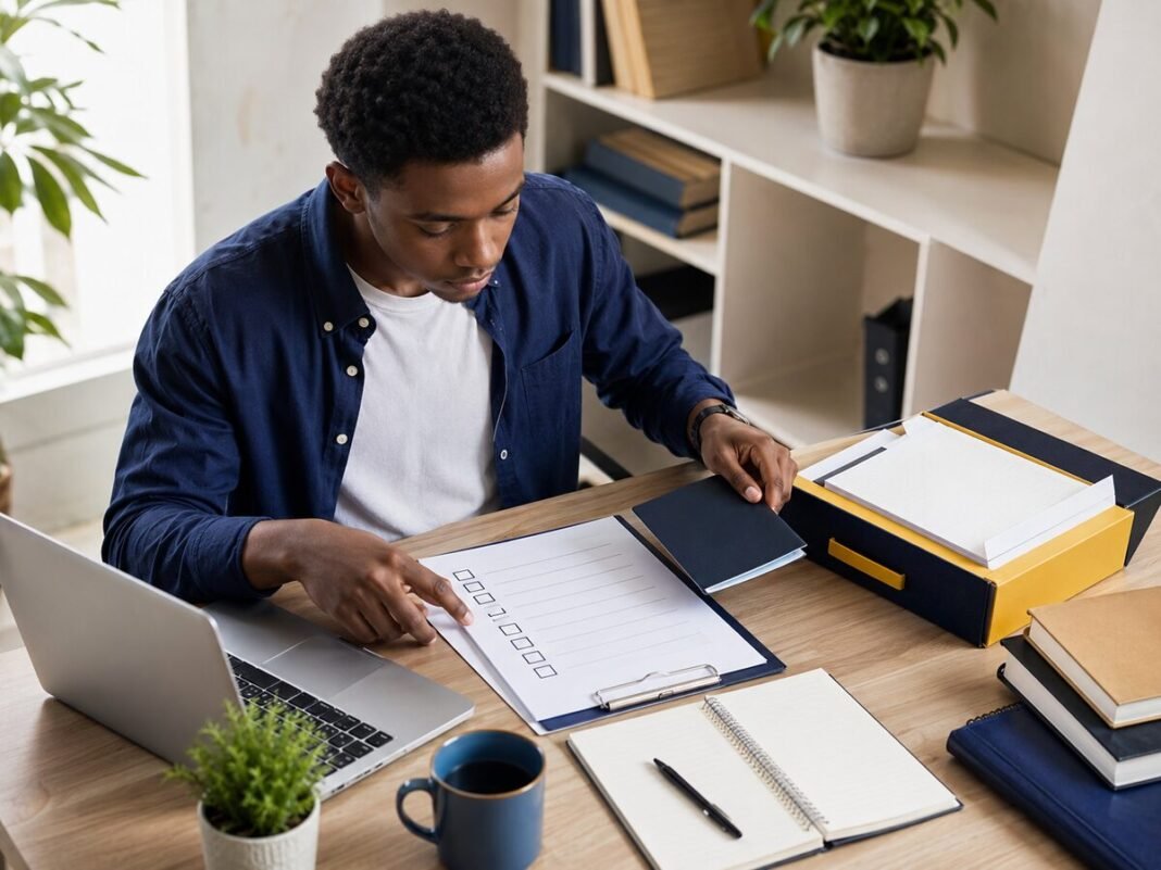 Scholarship application documents checklist for African students